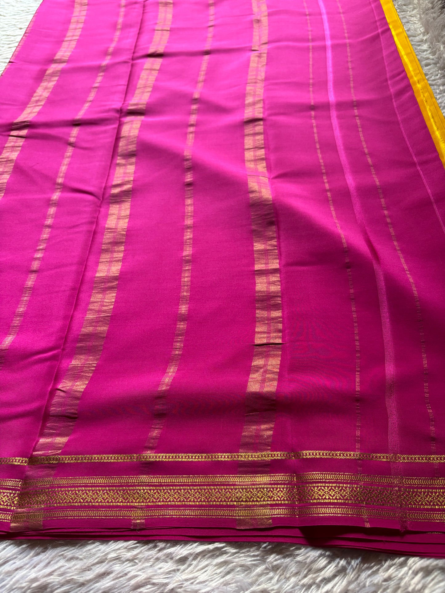Shailaja (2D) : Golden yellow-rani pink