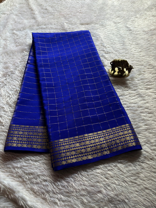 Chinmayi : Solid Royal blue