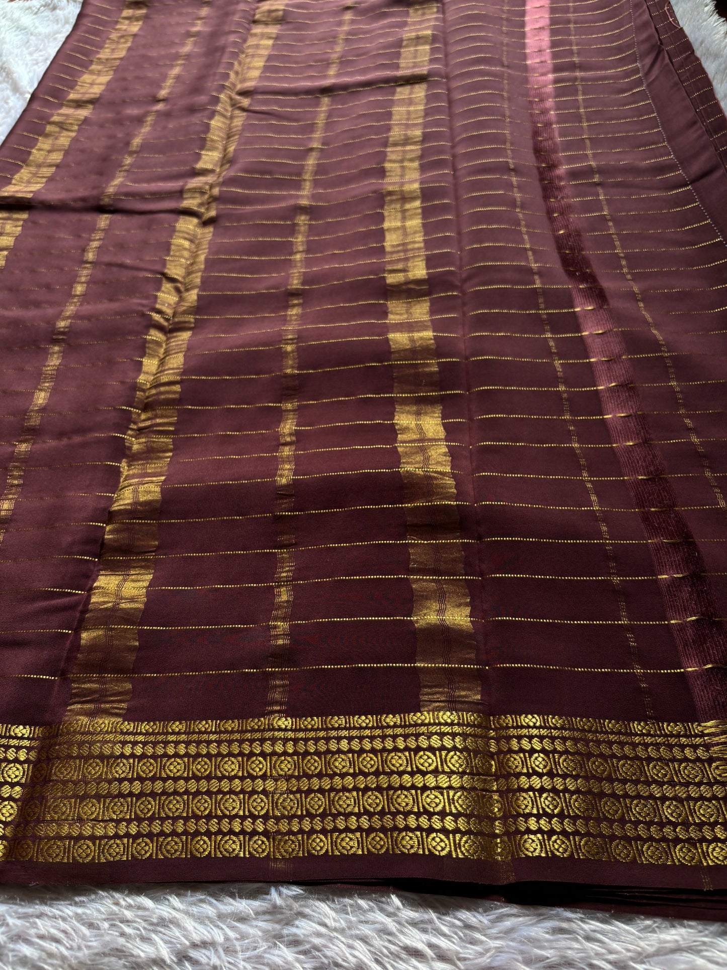 Chinmayi : Solid Chocolate brown