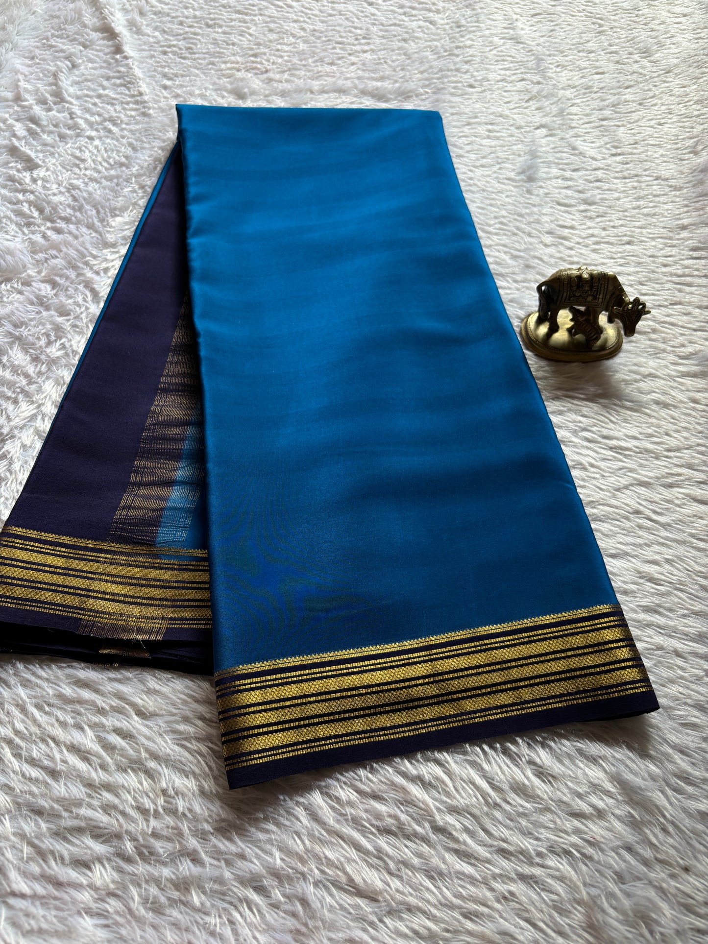 Ananya (2D) : Teal blue-deep blue