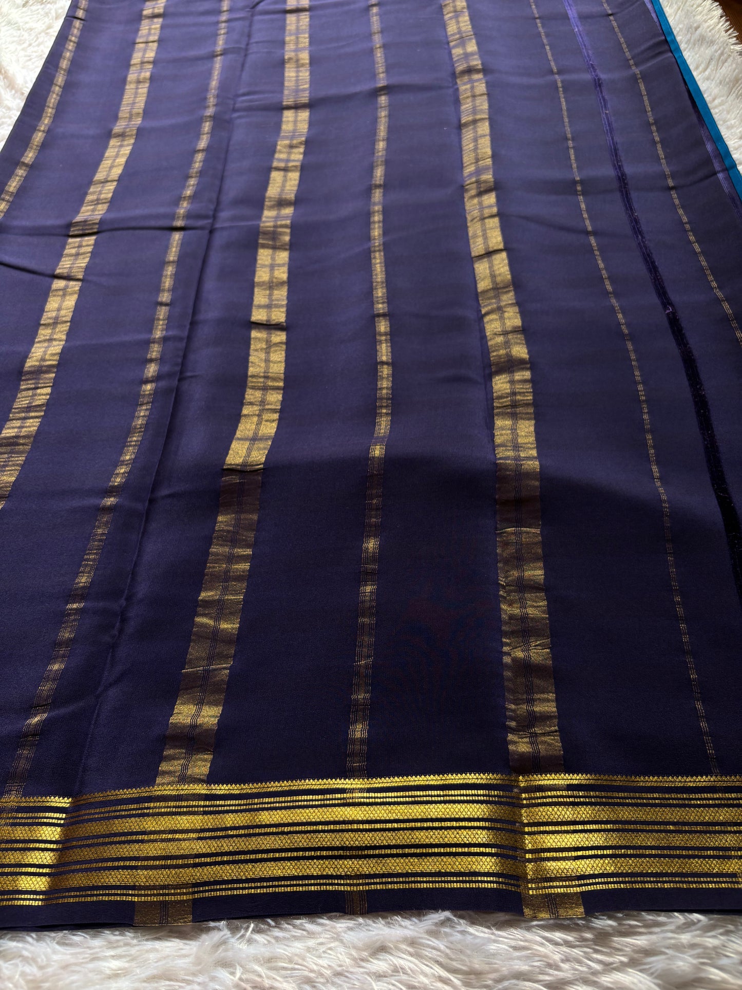 Ananya (2D) : Teal blue-deep blue