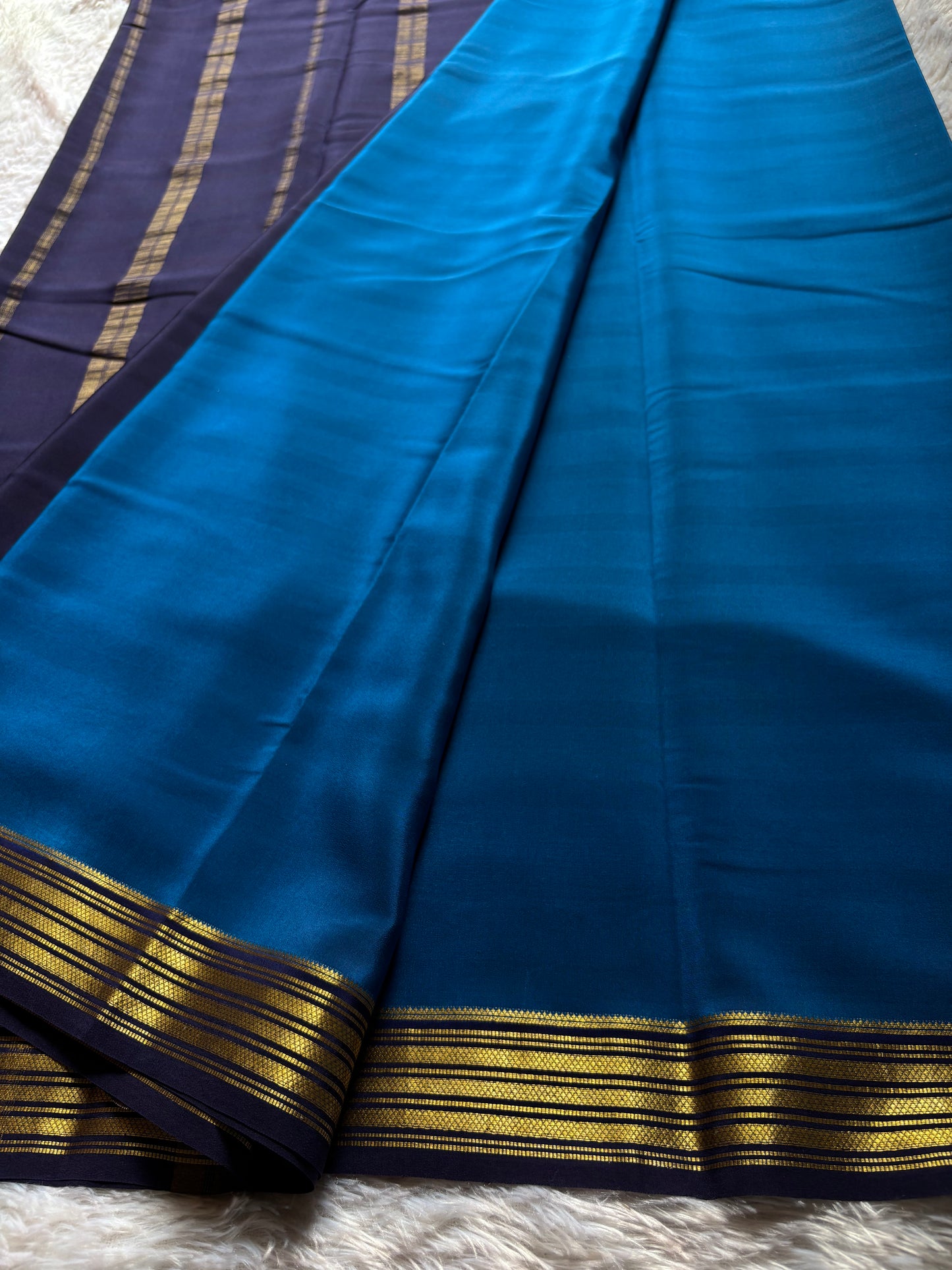 Ananya (2D) : Teal blue-deep blue