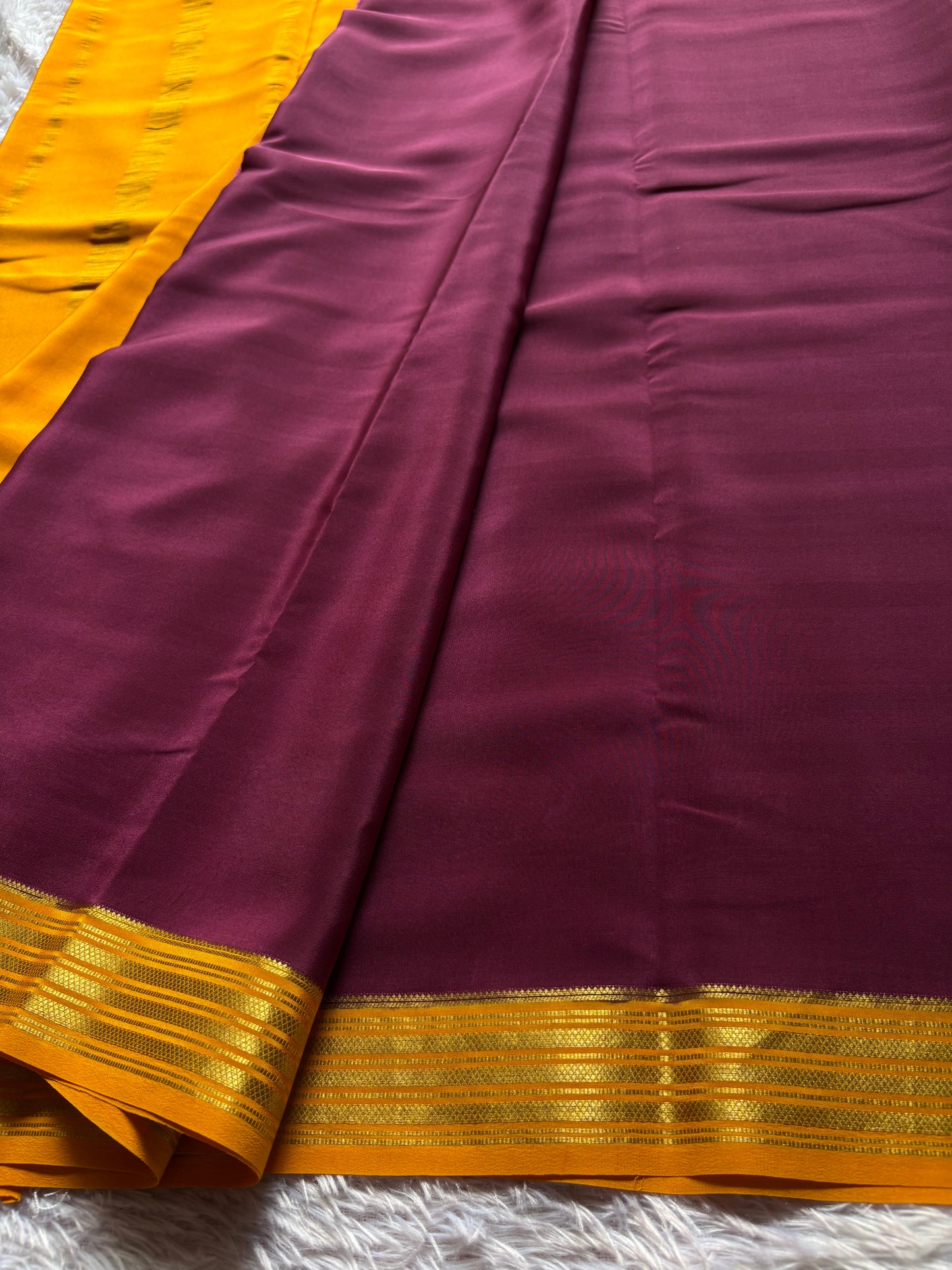 Ananya (2D) : Maroon-golden yellow