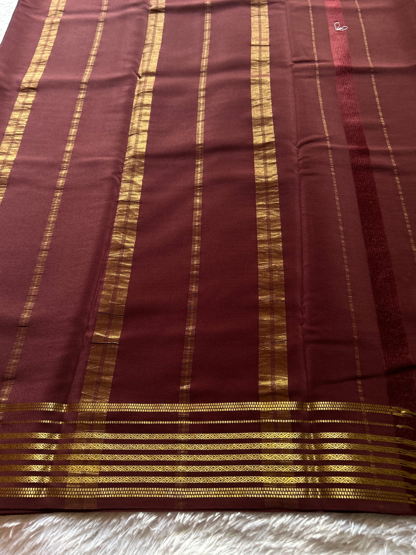 Sumana (2D) : Pinkish brown-chocolate brown