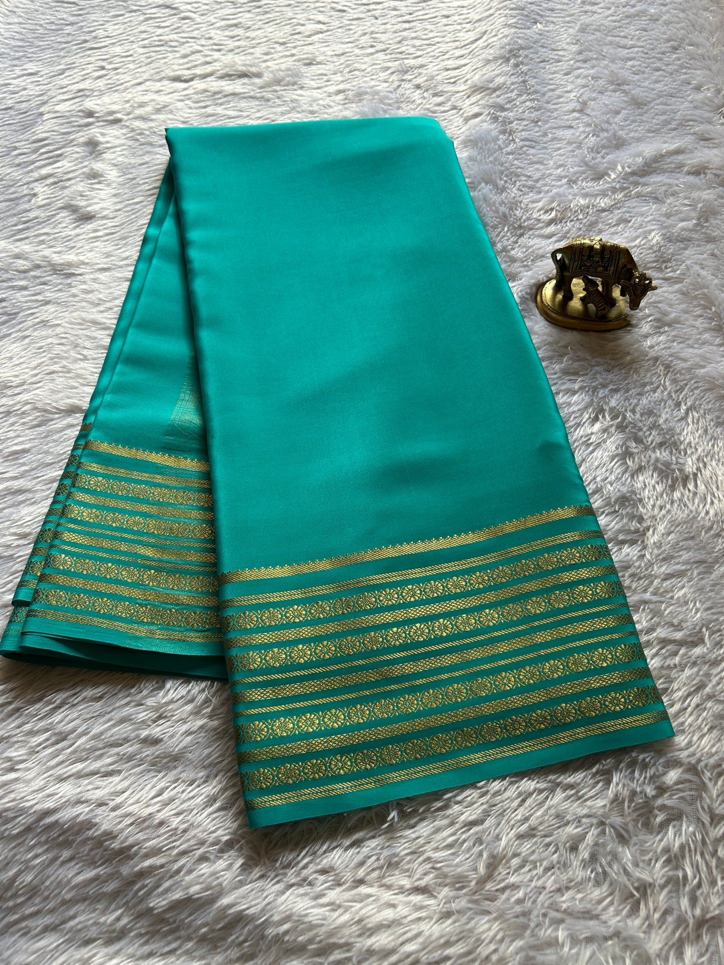 Parimala : Solid Turquoise