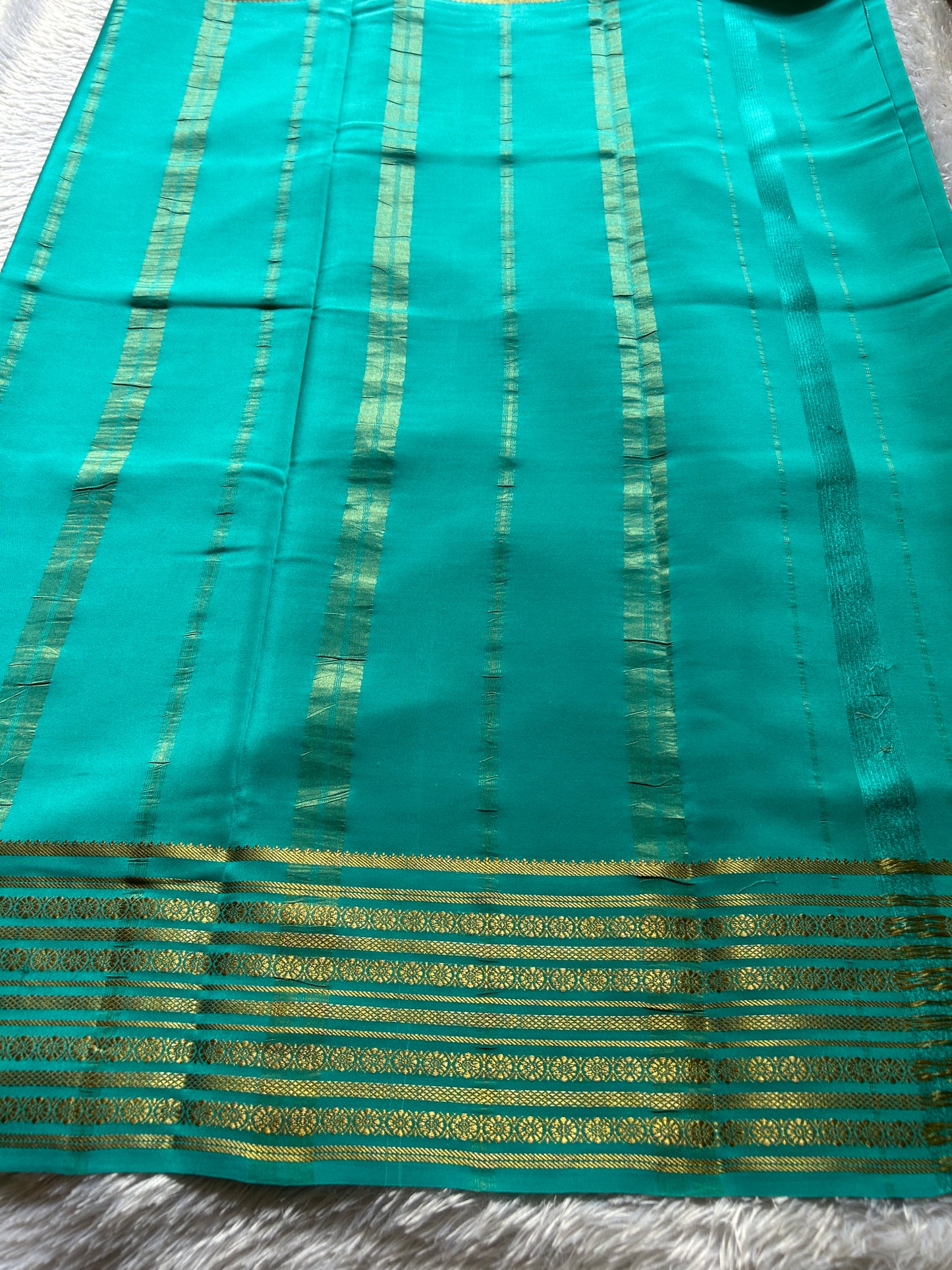 Parimala : Solid Turquoise