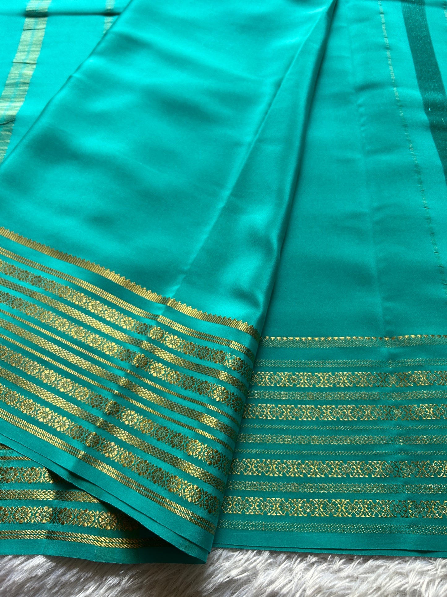 Parimala : Solid Turquoise