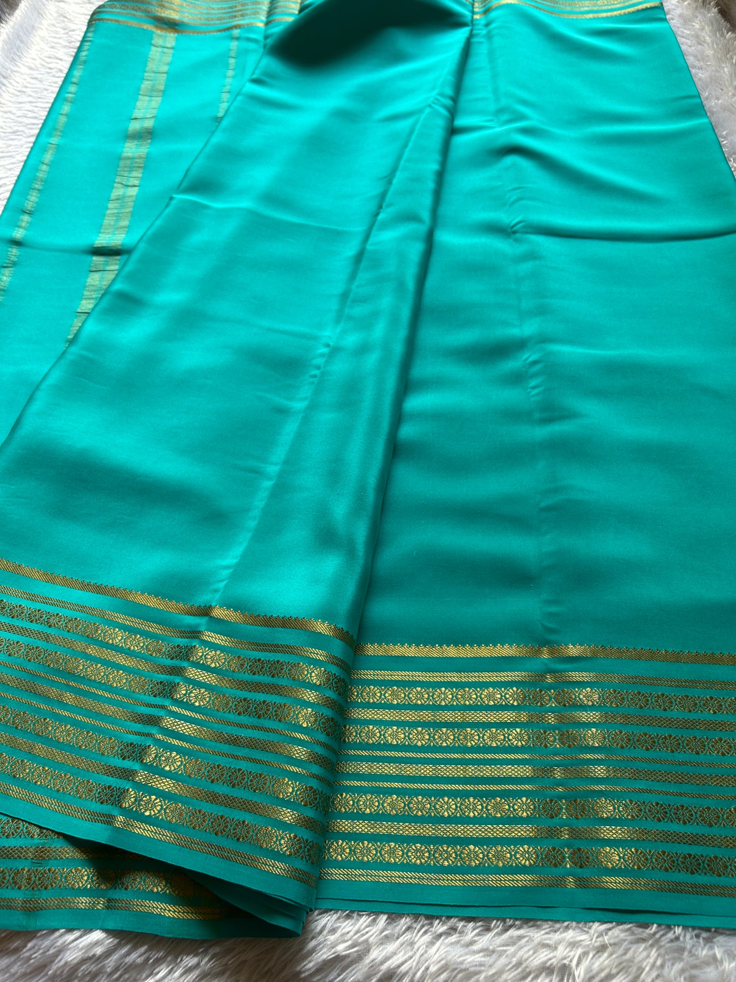 Parimala : Solid Turquoise