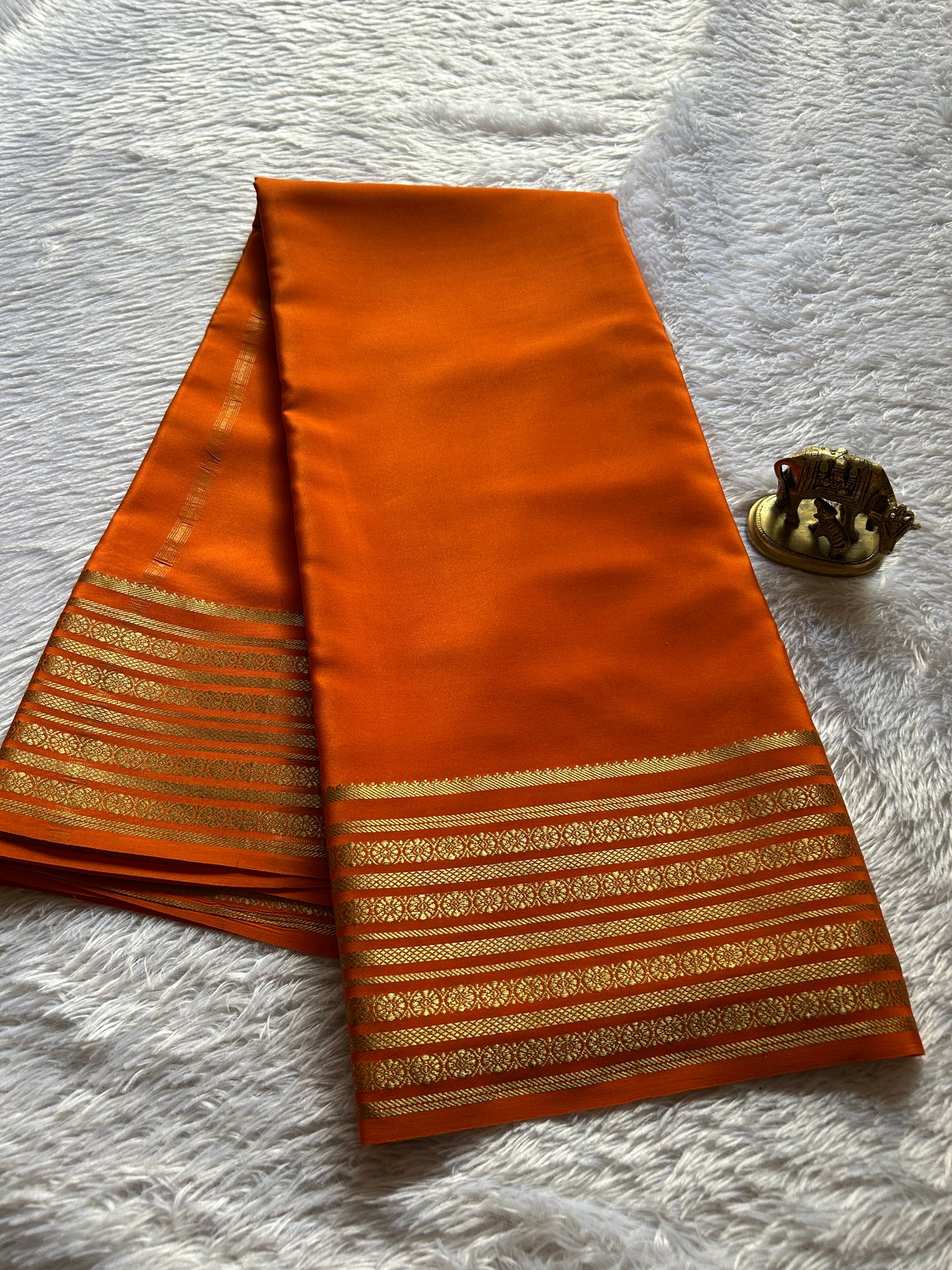 Parimala : Solid Orange