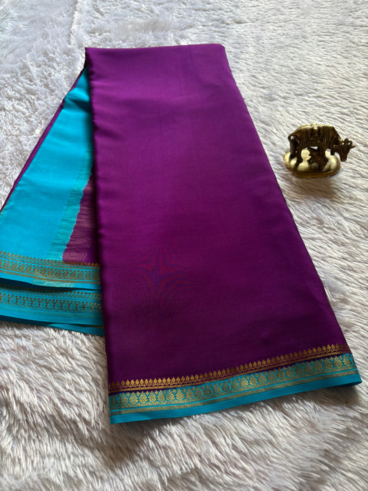 Jyothi (2D) : Purple-ananda blue