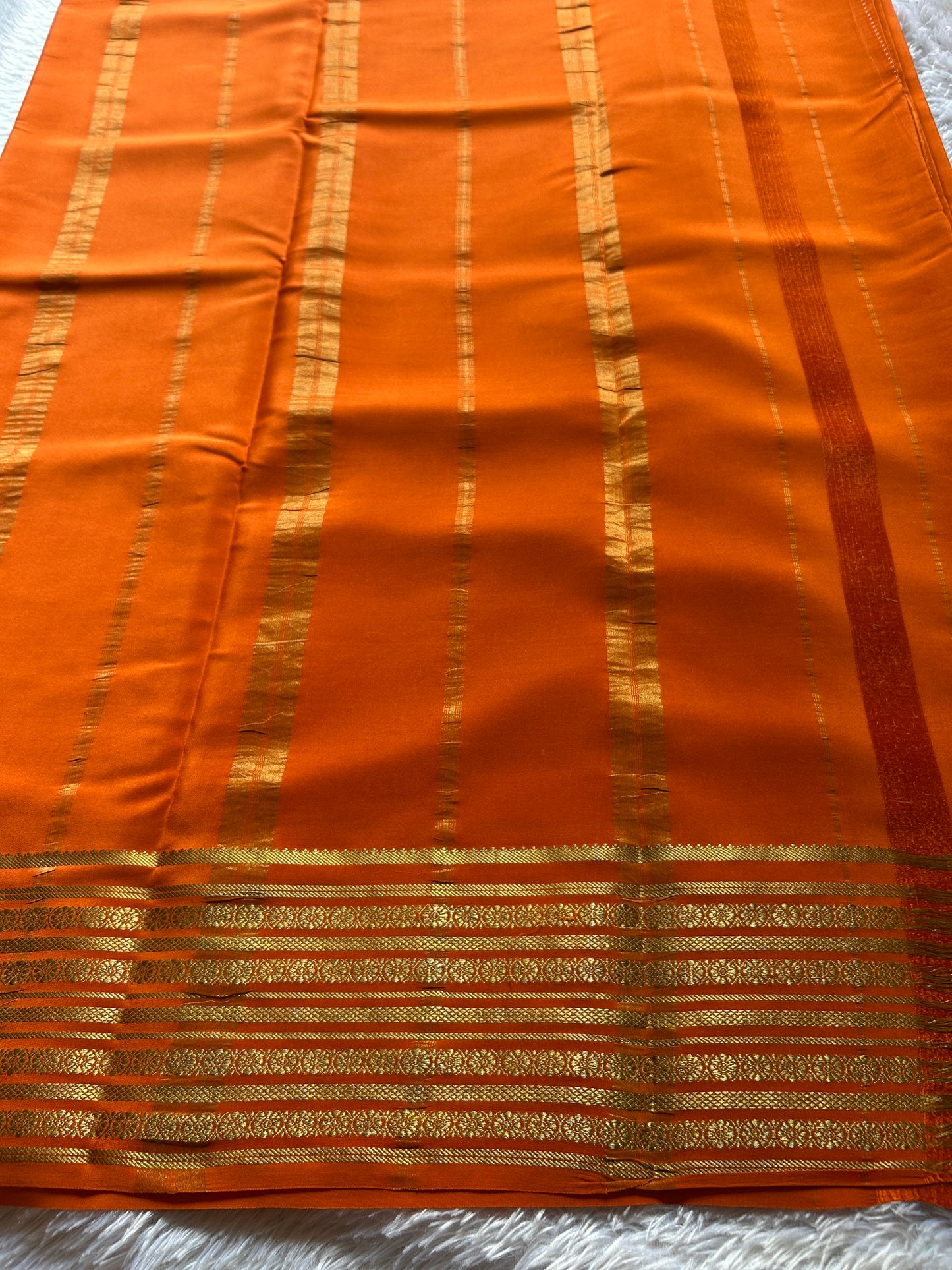 Parimala : Solid Orange