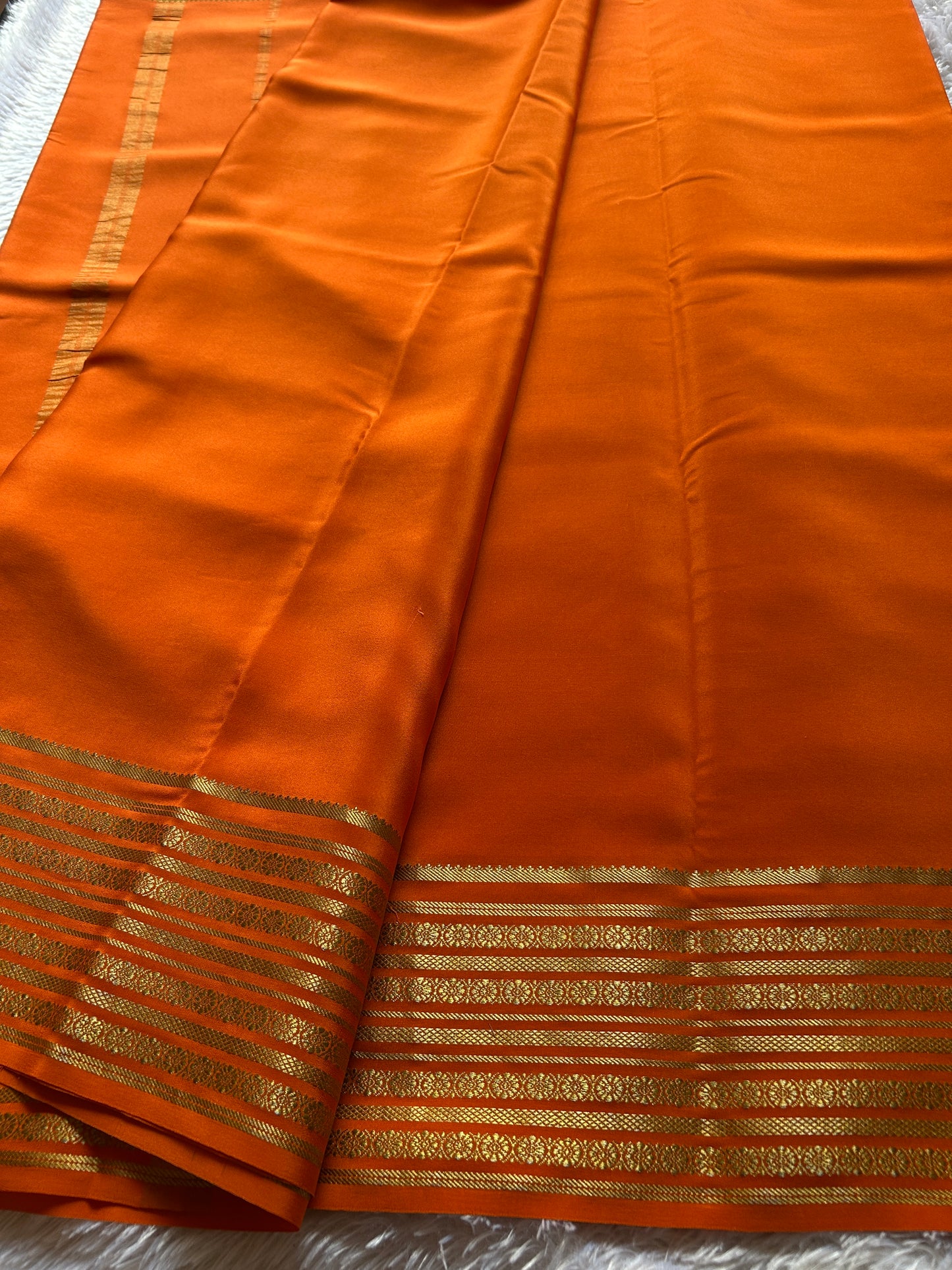 Parimala : Solid Orange
