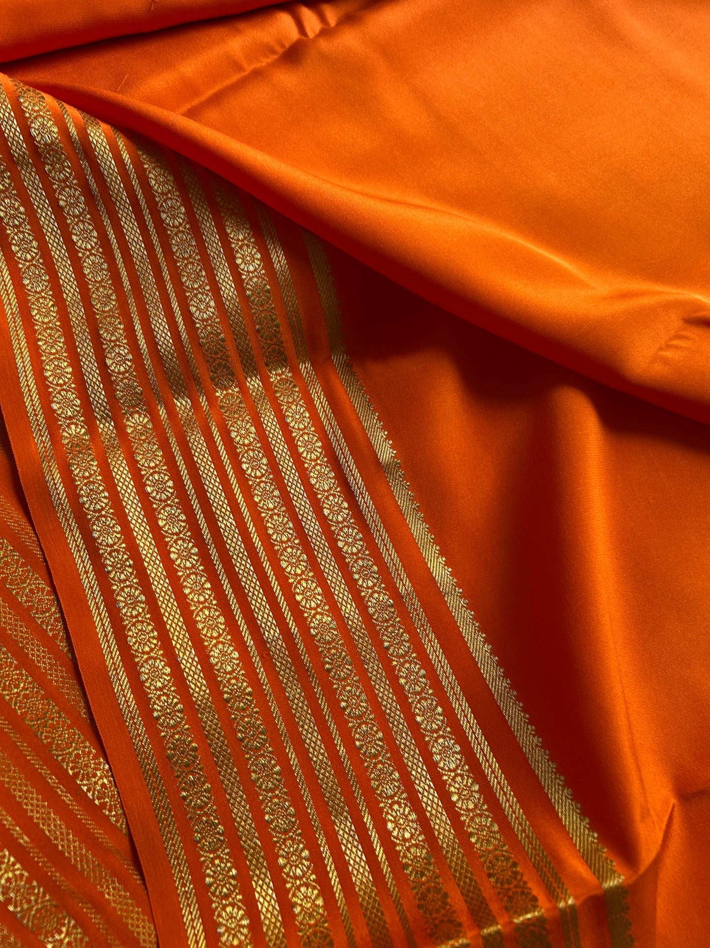 Parimala : Solid Orange
