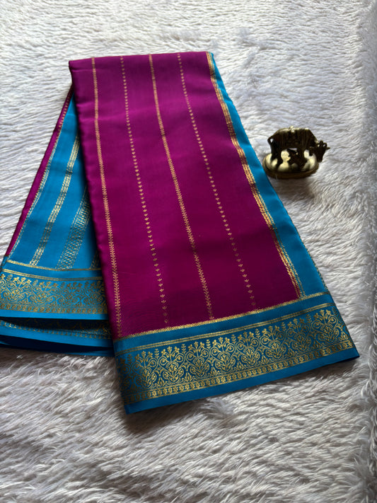 Anila (2D) : Dark magenta-ananda blue
