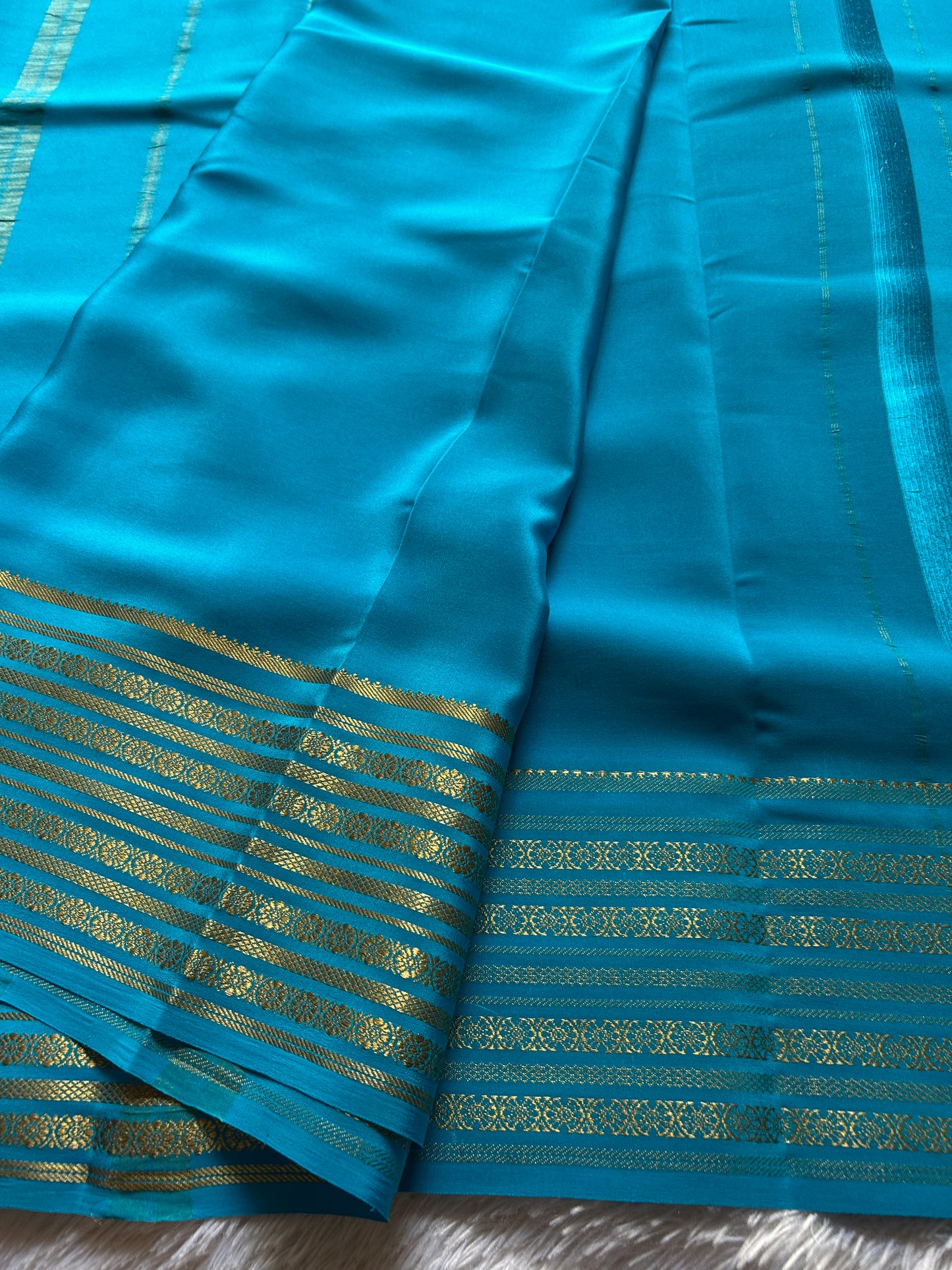 Parimala : Solid Ananda blue