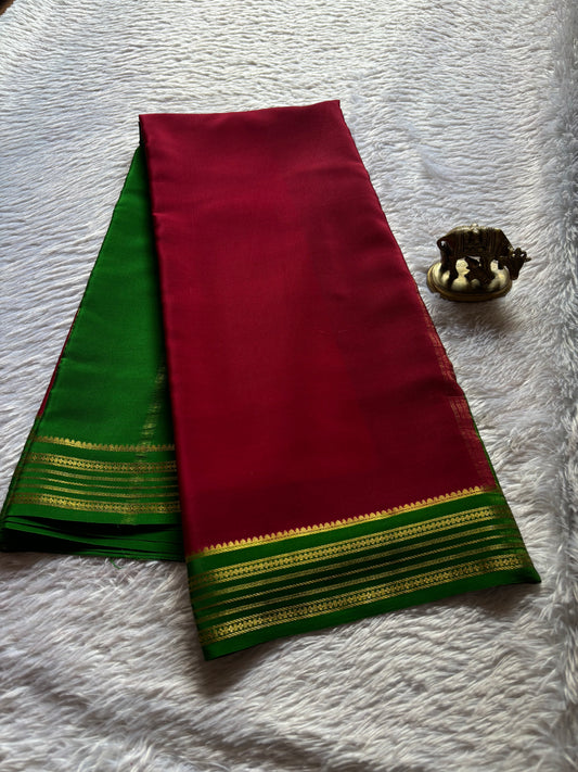 Shivani (2D) : Dark red-green