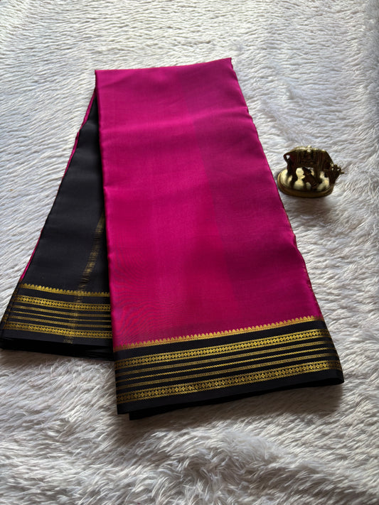 Shivani (2D) : Rani pink-black