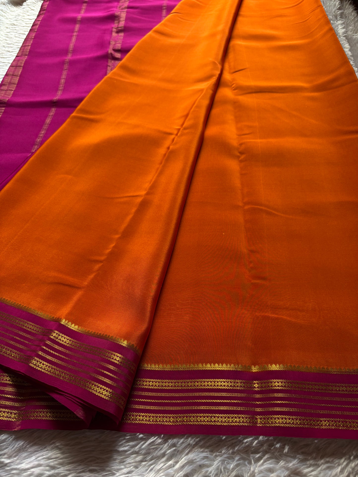 Shivani (2D) : Orange-rani pink