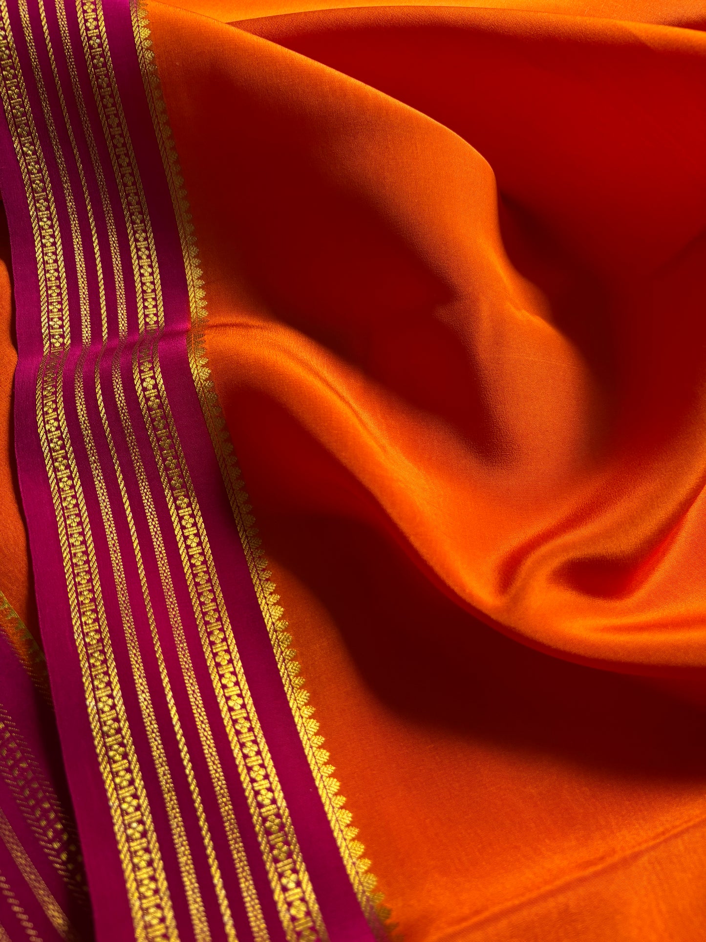 Shivani (2D) : Orange-rani pink