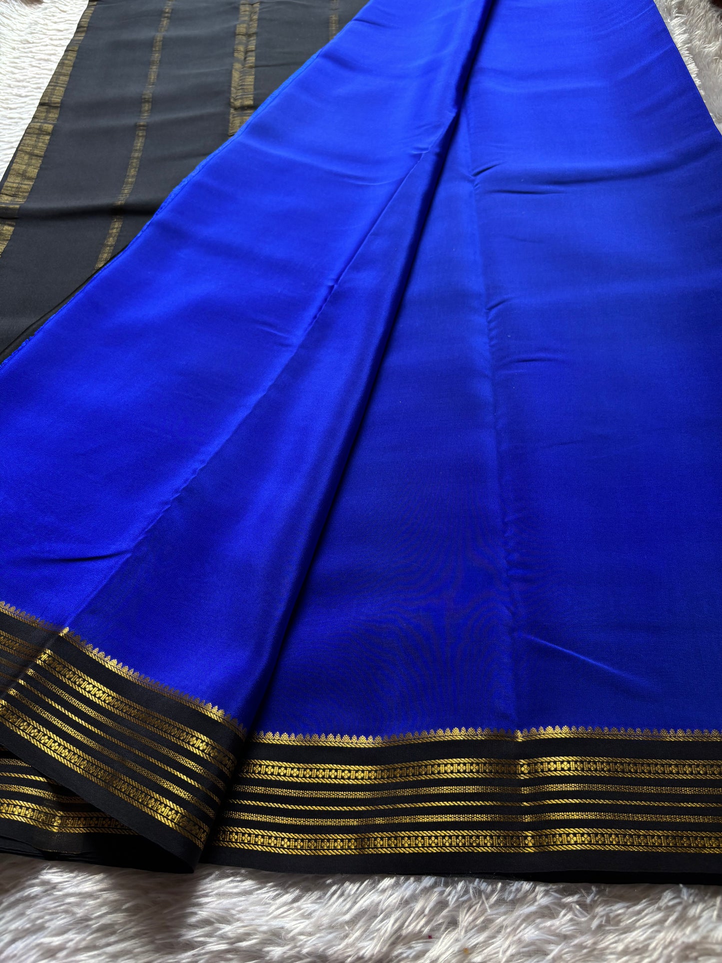 Shivani (2D) : Royal blue-black