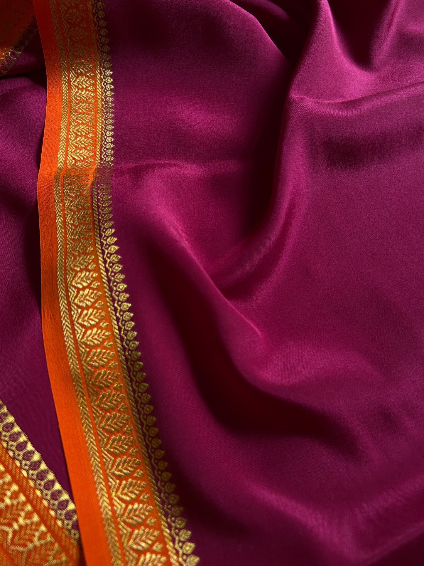 Jyothi (2D) : Dark magenta-orange
