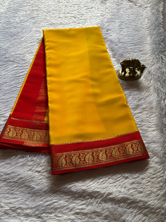 Sukanya (2D) : Golden yellow-red