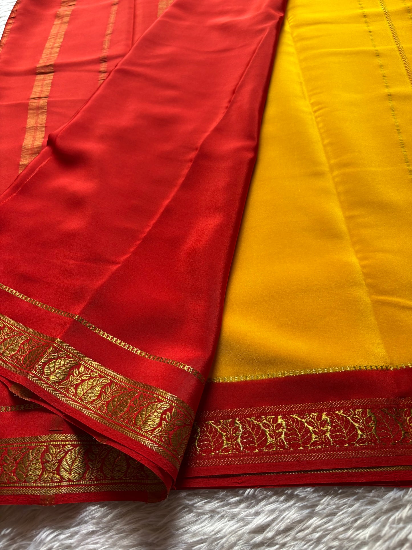Sukanya (2D) : Golden yellow-red