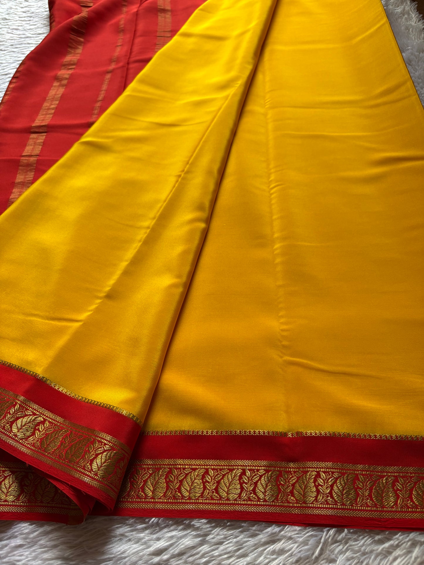 Sukanya (2D) : Golden yellow-red