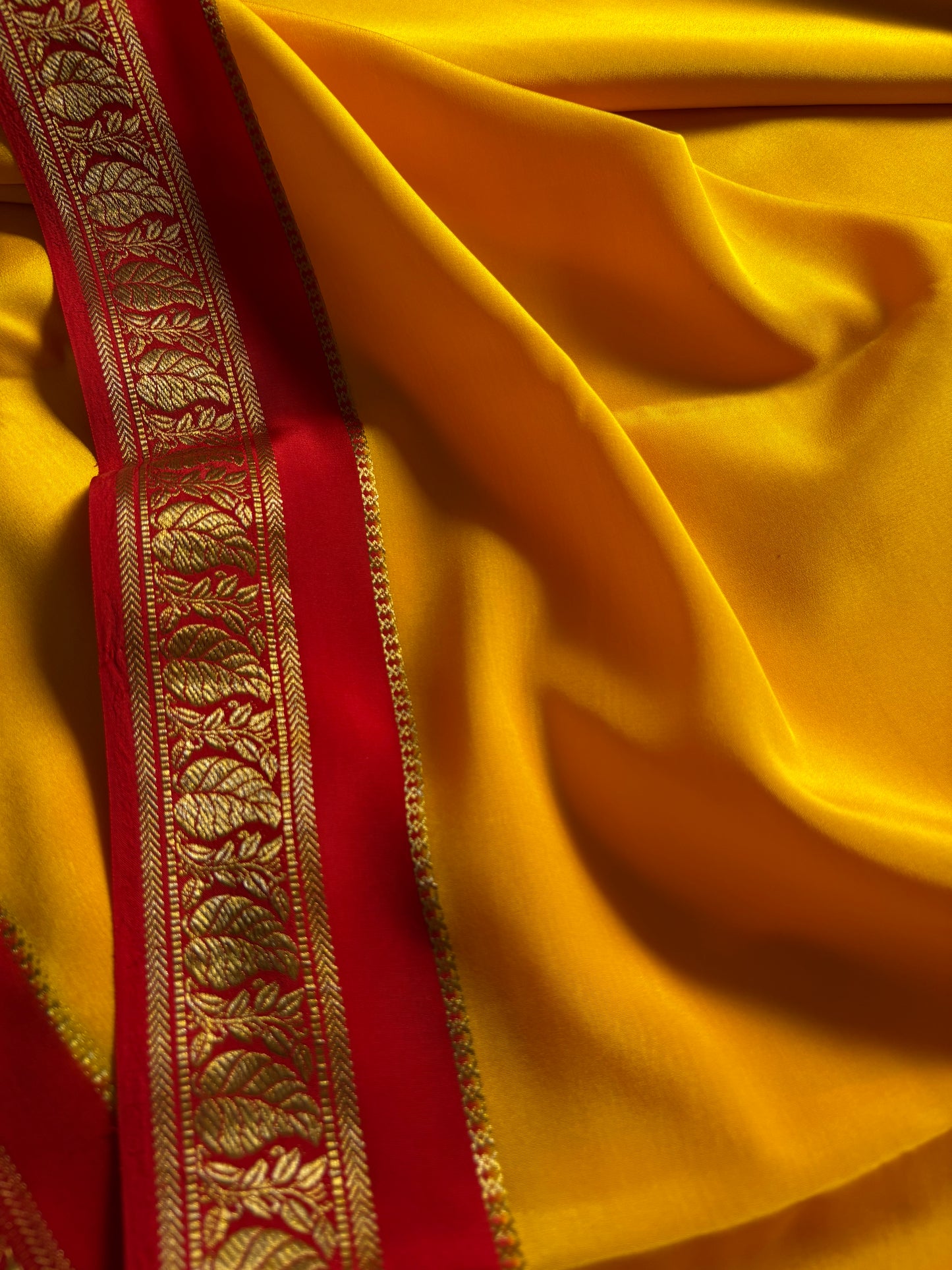Sukanya (2D) : Golden yellow-red