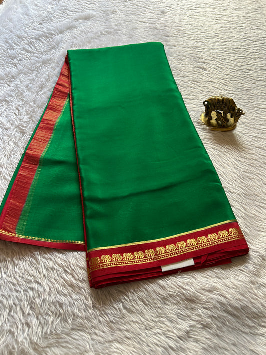 Gowri (2D) : Emerald green-red
