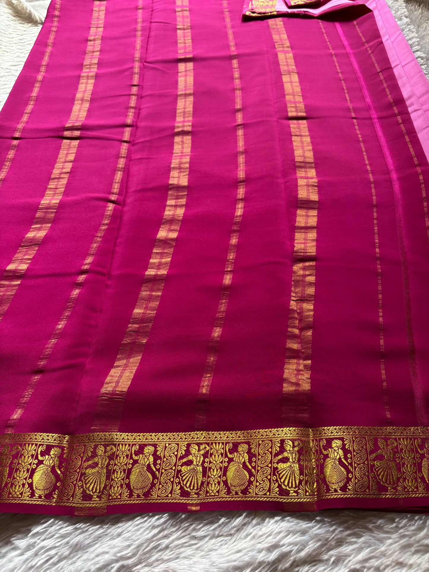 Nartaki (2D) : Rose pink-dark pink