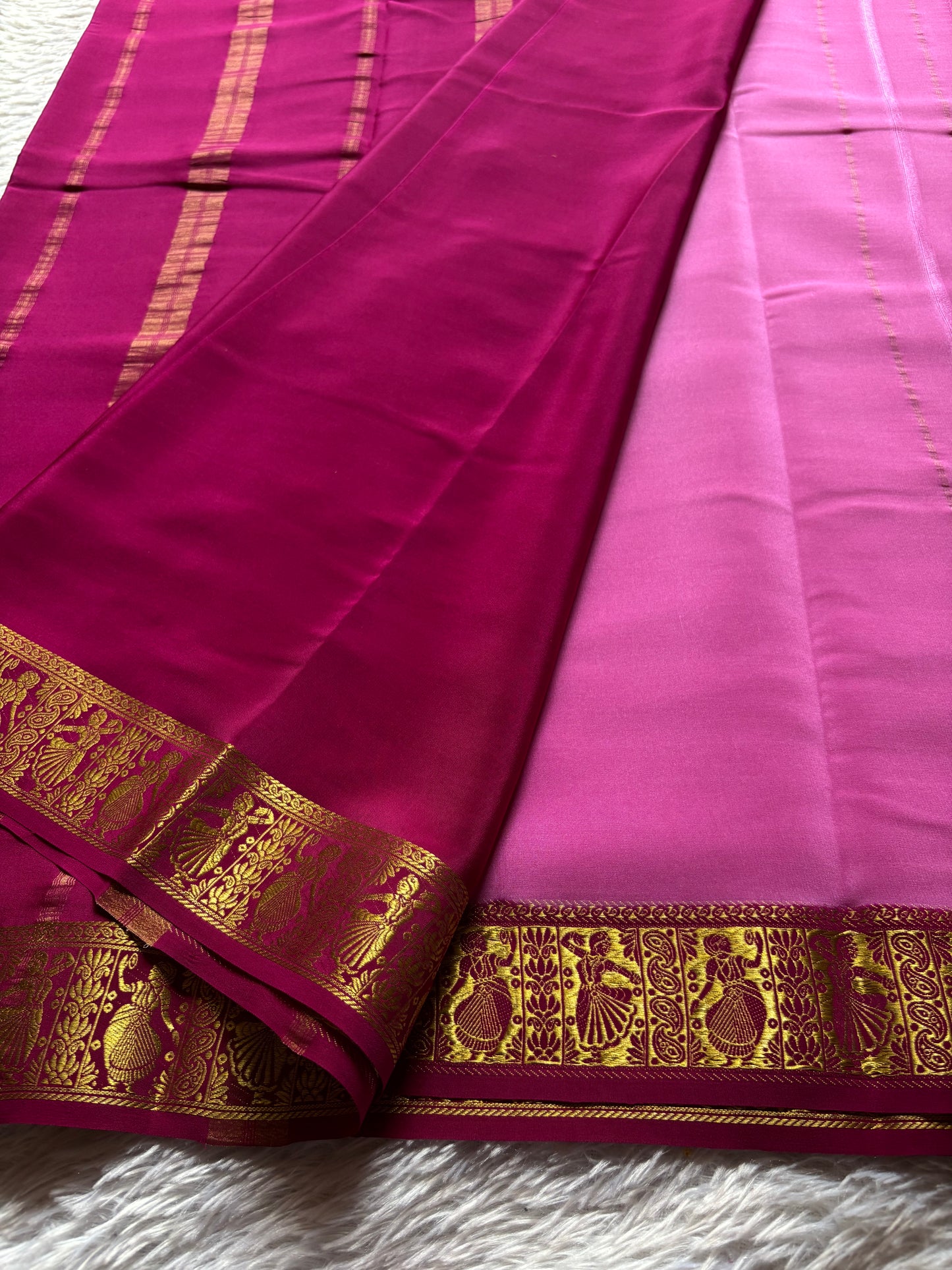 Nartaki (2D) : Rose pink-dark pink