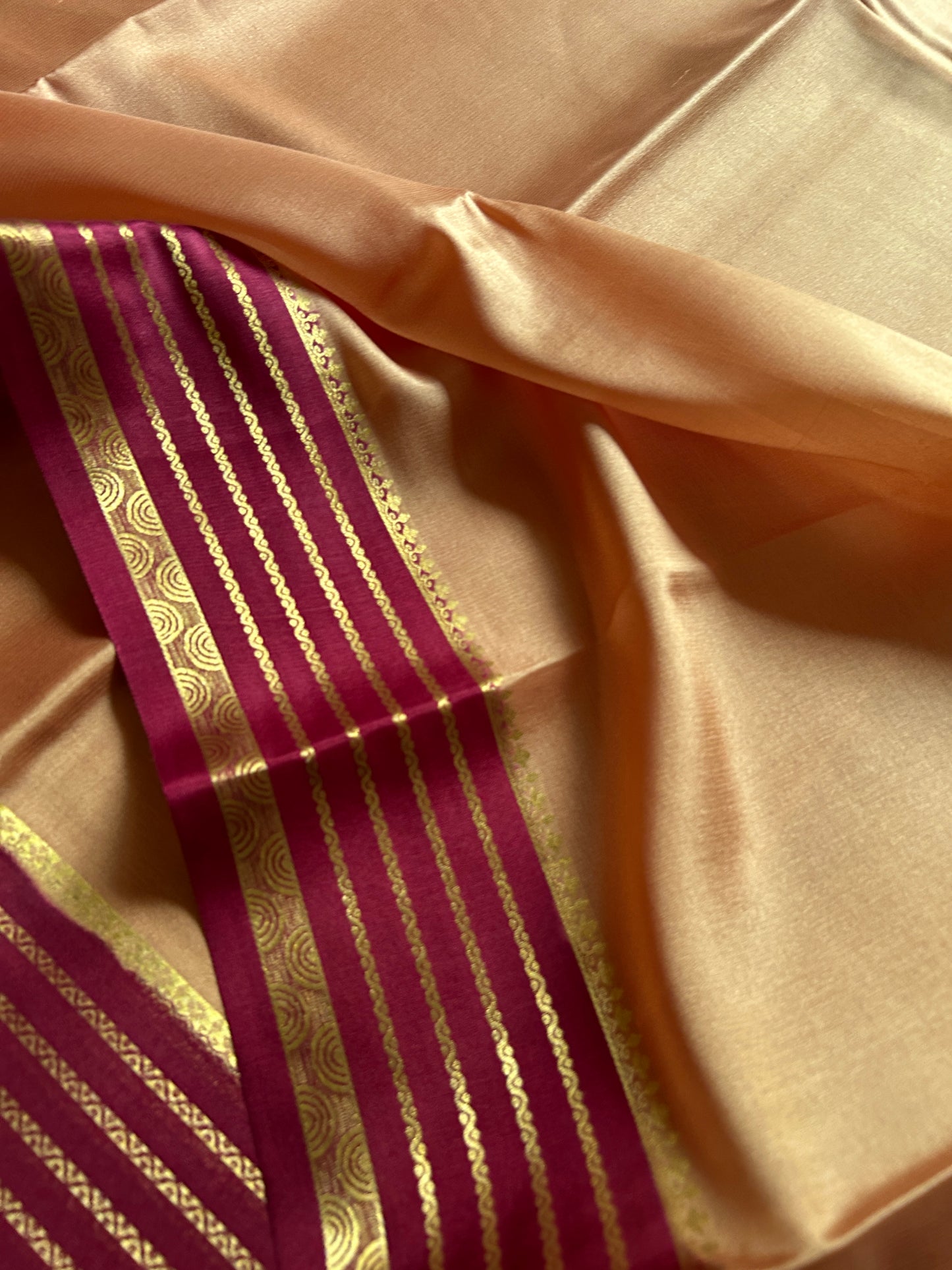 Rashmi (2D) : Beige-maroon