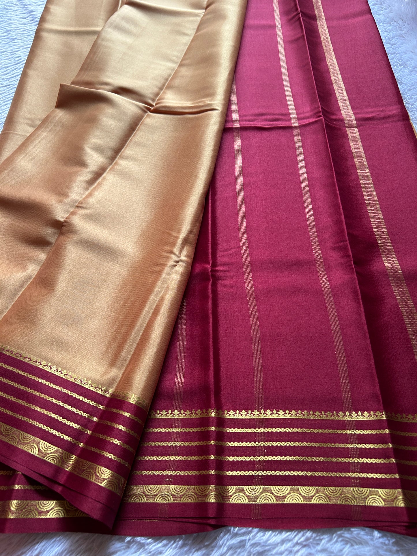 Rashmi (2D) : Beige-maroon