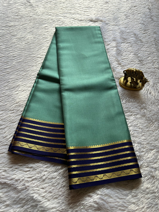 Rashmi (2D) : Mint blue-navy blue
