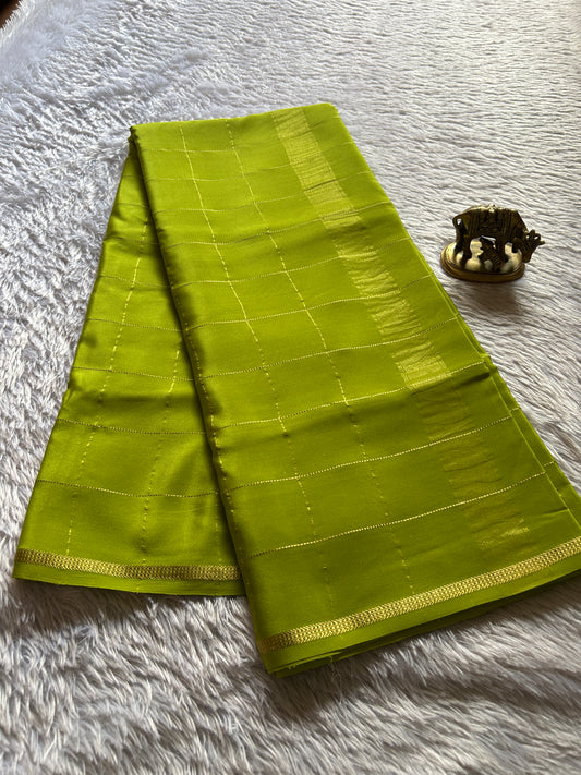 Shankari : Solid Mehendi green