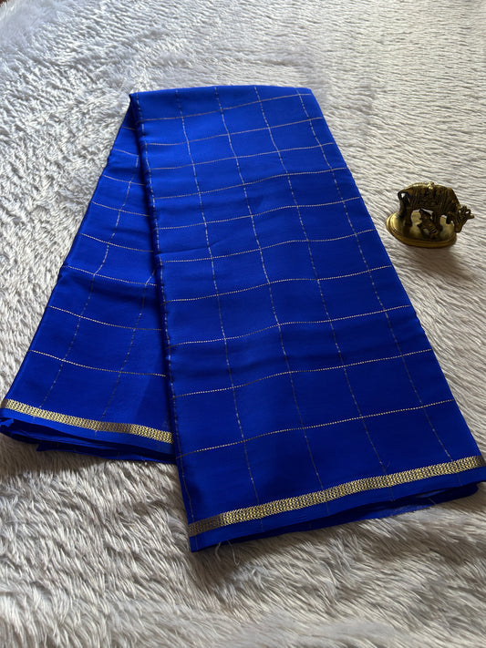 Shankari : Solid Royal blue