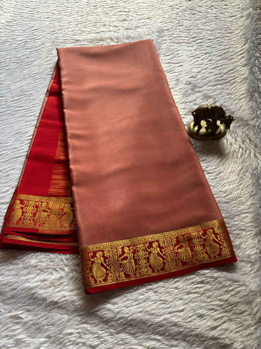 Nartaki (2D) : Peach pink-red