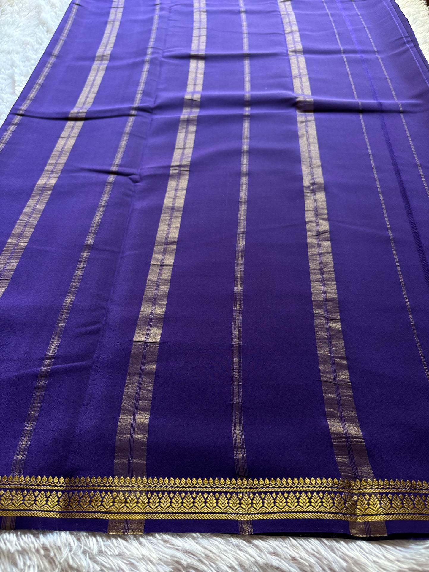 Jyothi : Solid Navy blue