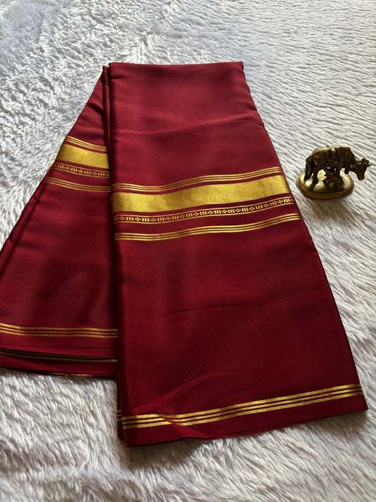 Vani : Solid Maroon