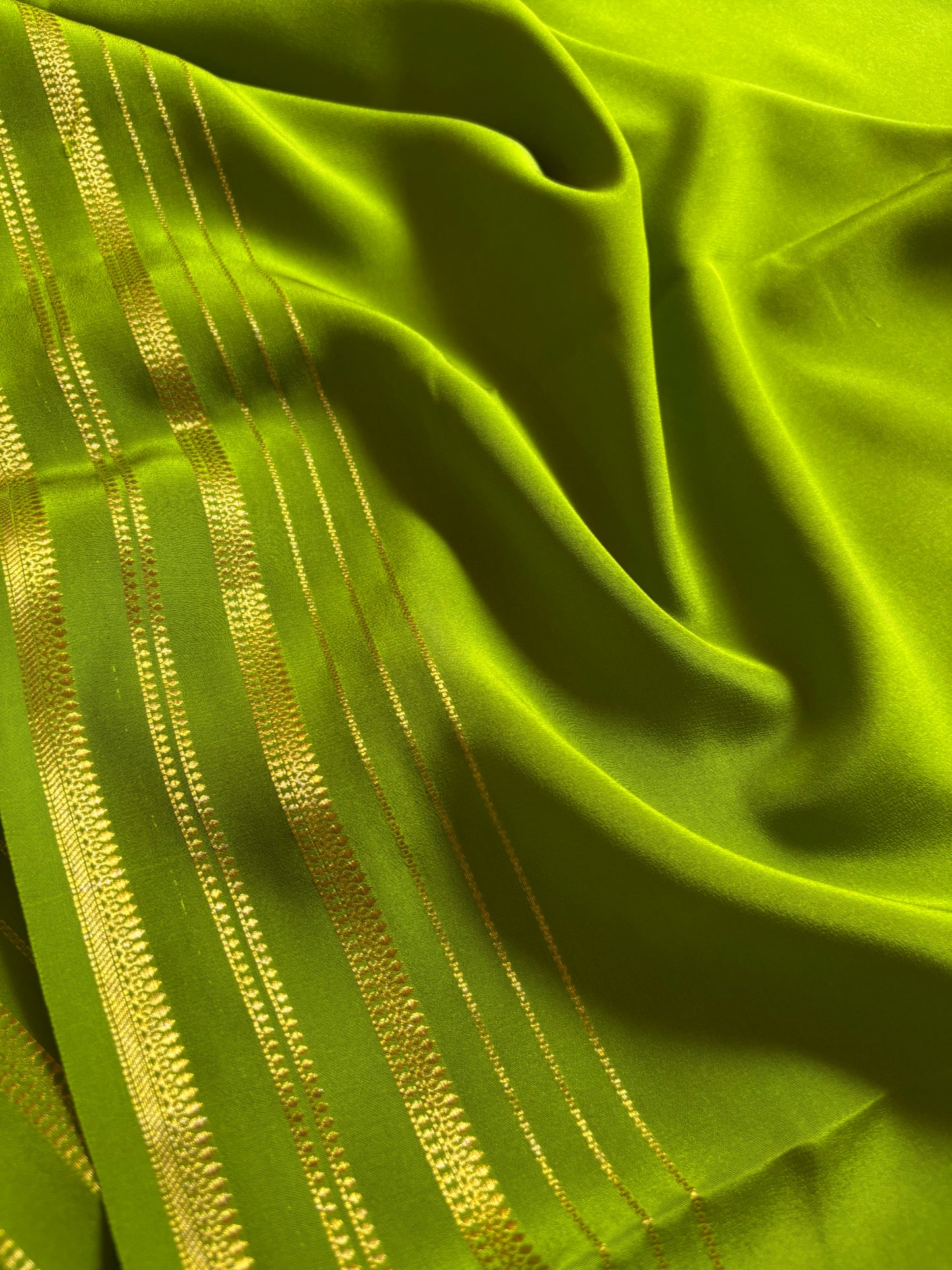 Tanuja : Solid Mehendi green