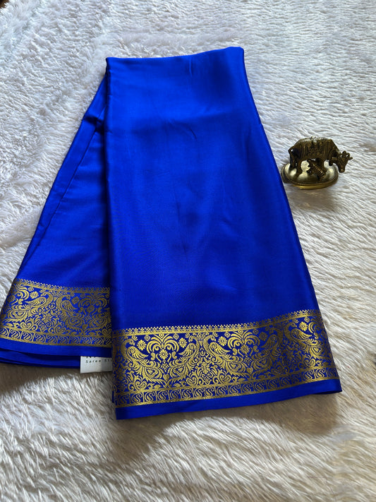 Revathi : Solid Royal blue