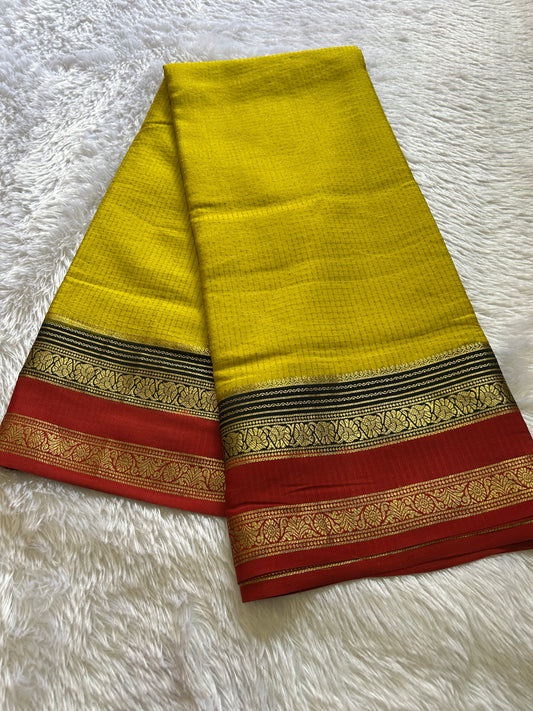 Gayatri (3D) : Olive-black-red