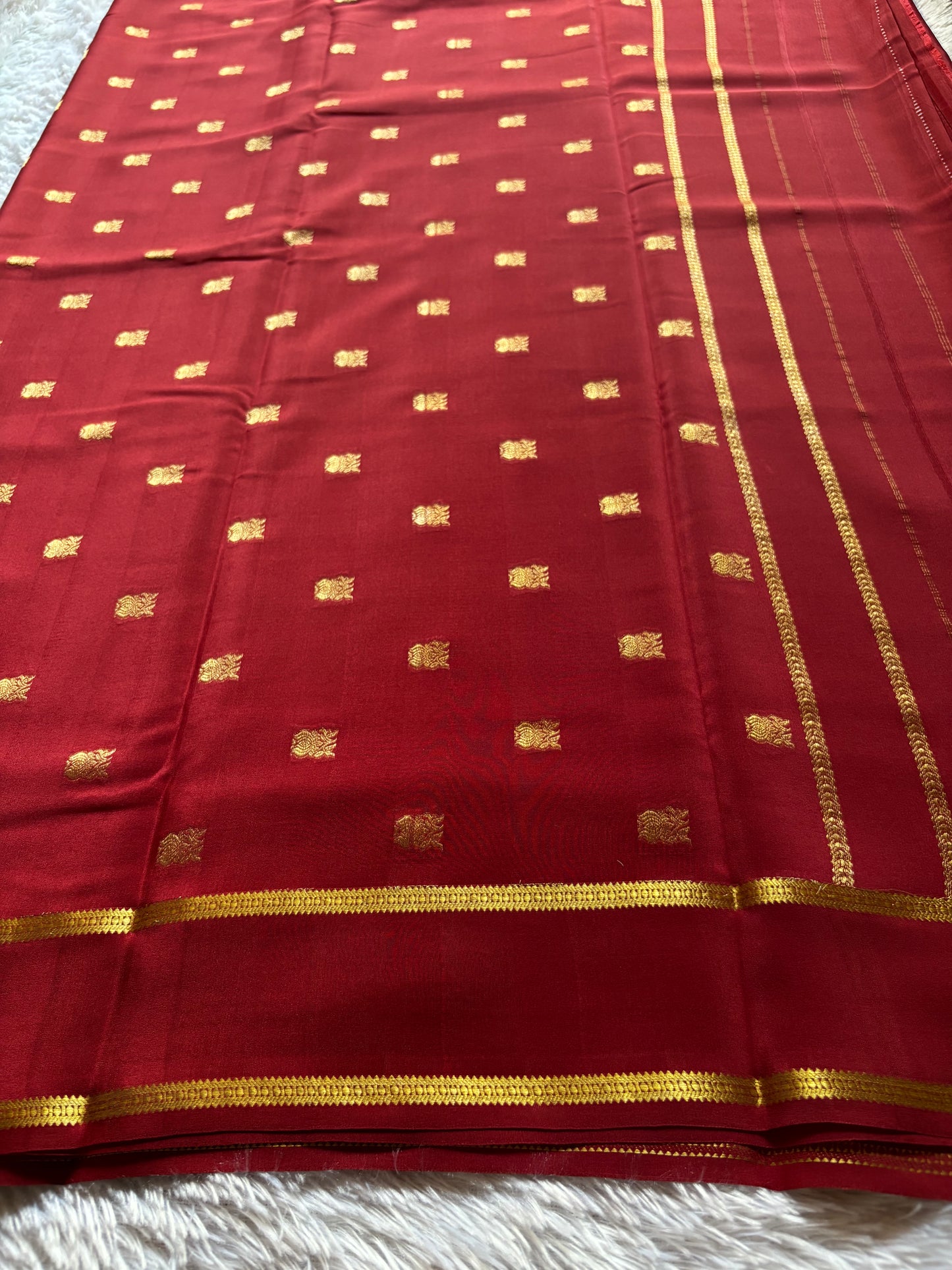 Padmini : Solid Maroon