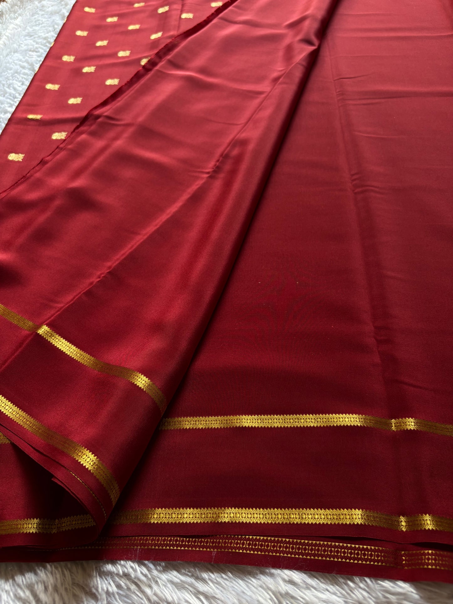 Padmini : Solid Maroon