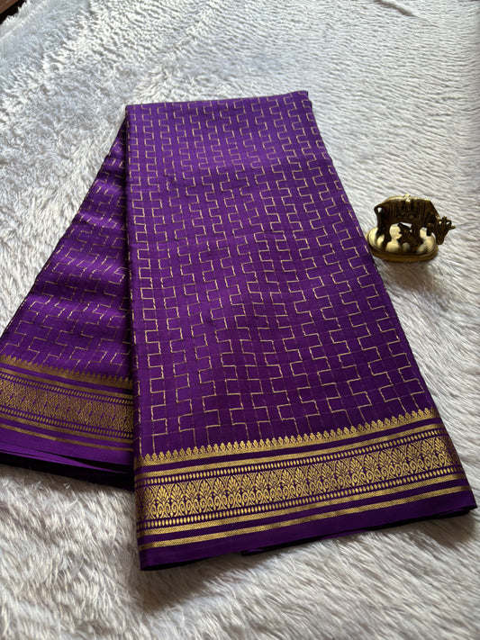 Lekha : Solid Purple