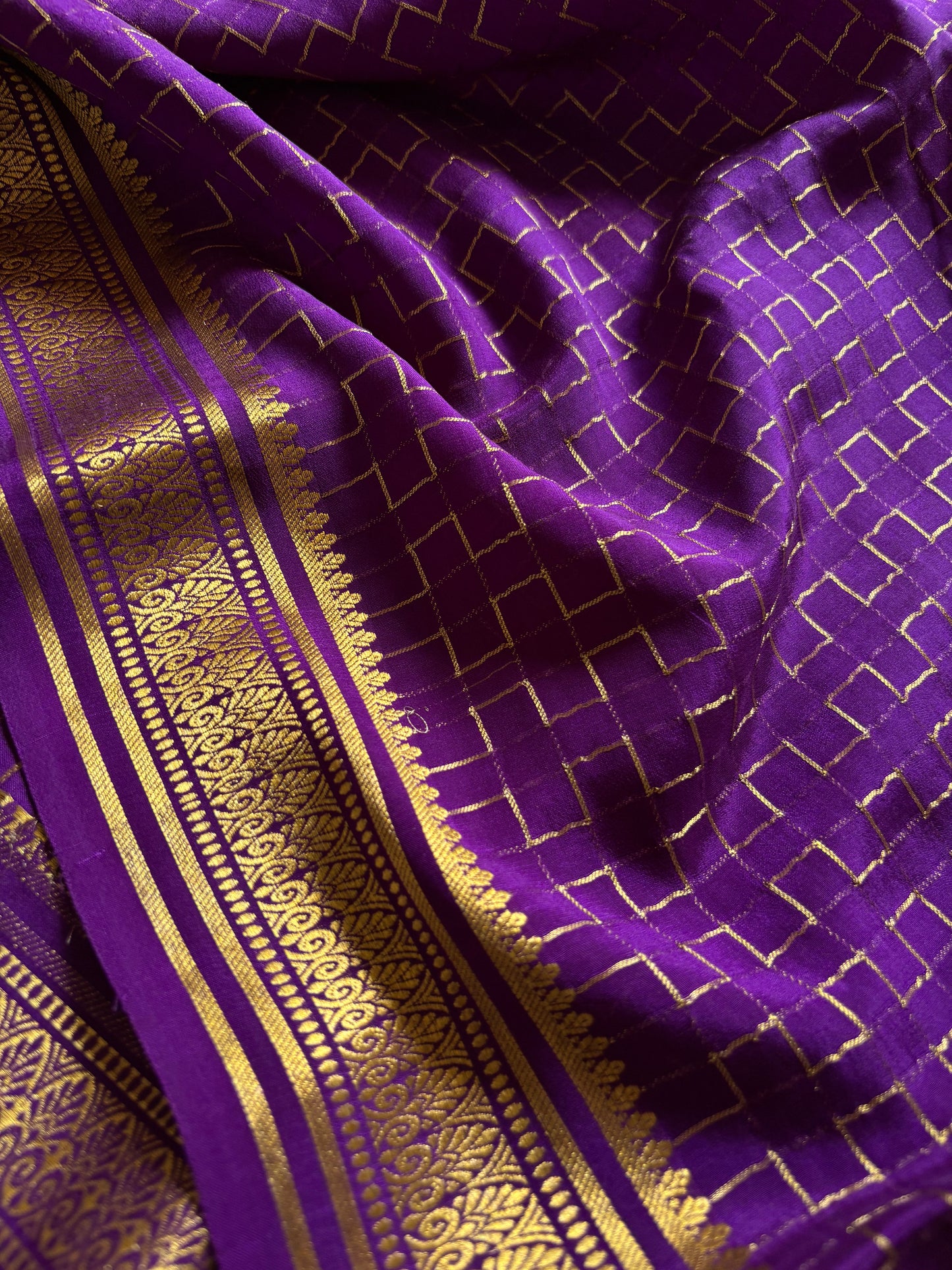Lekha : Solid Purple