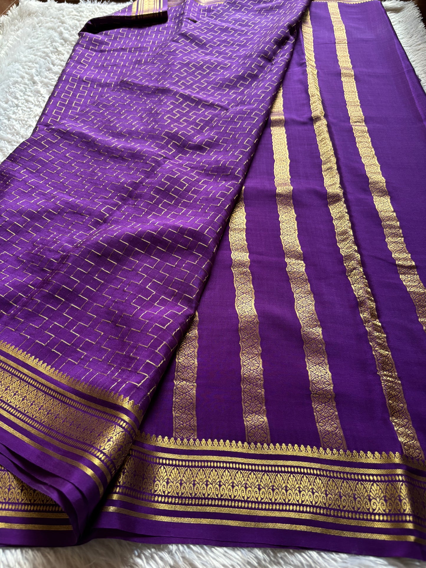Lekha : Solid Purple
