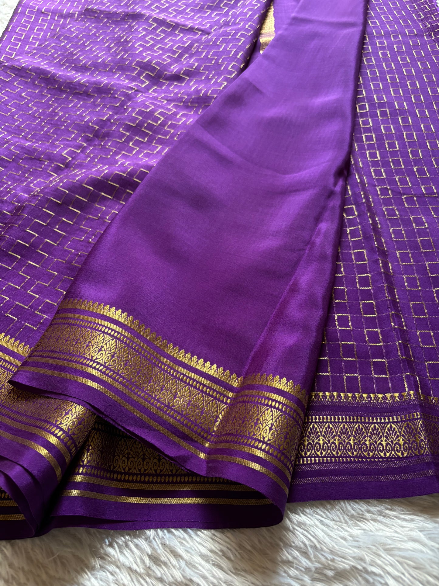 Lekha : Solid Purple