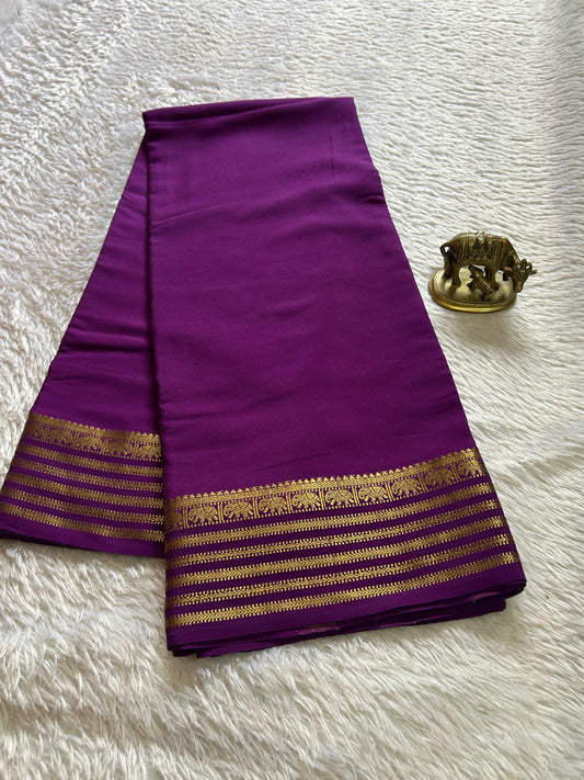 Soujanya : Solid Purple